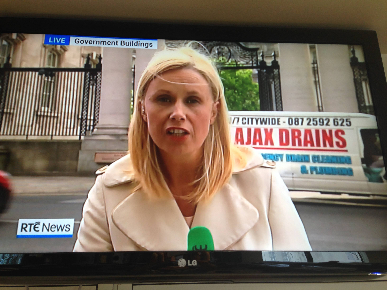 Image for Irish Independent talk about Ajax Drains