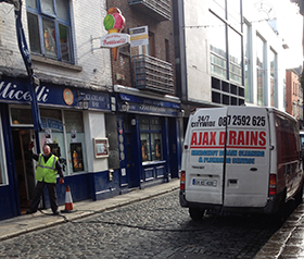 Image for Dara Working Outside the Templebar Inn